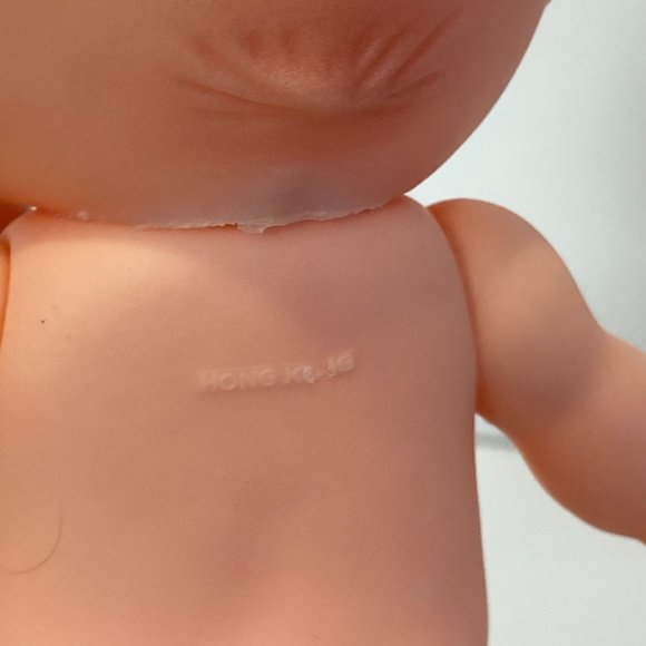 Vintage Kewpie Doll Soft Vinyl Rubber 7.5" moveable arm legs jointed Blue Eyes - Picture 4 of 15